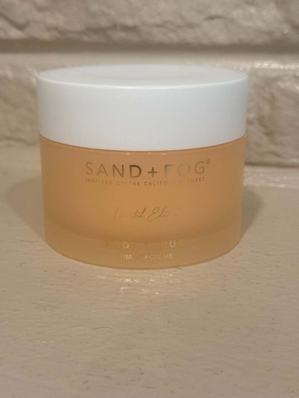 Sand + Fog Limited Edition Pumpkin Creme 12.7 oz Body Scrub